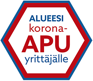 Alueesi korona-apu yrittäjälle logo